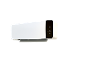 Moderne elektrische Wandheizung mit digitalem Display.