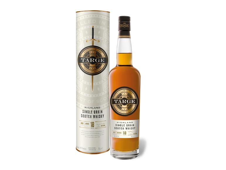 Highland Single Grain Scotch Whisky, 18 Jahre alt, in Flasche und Geschenkverpackung