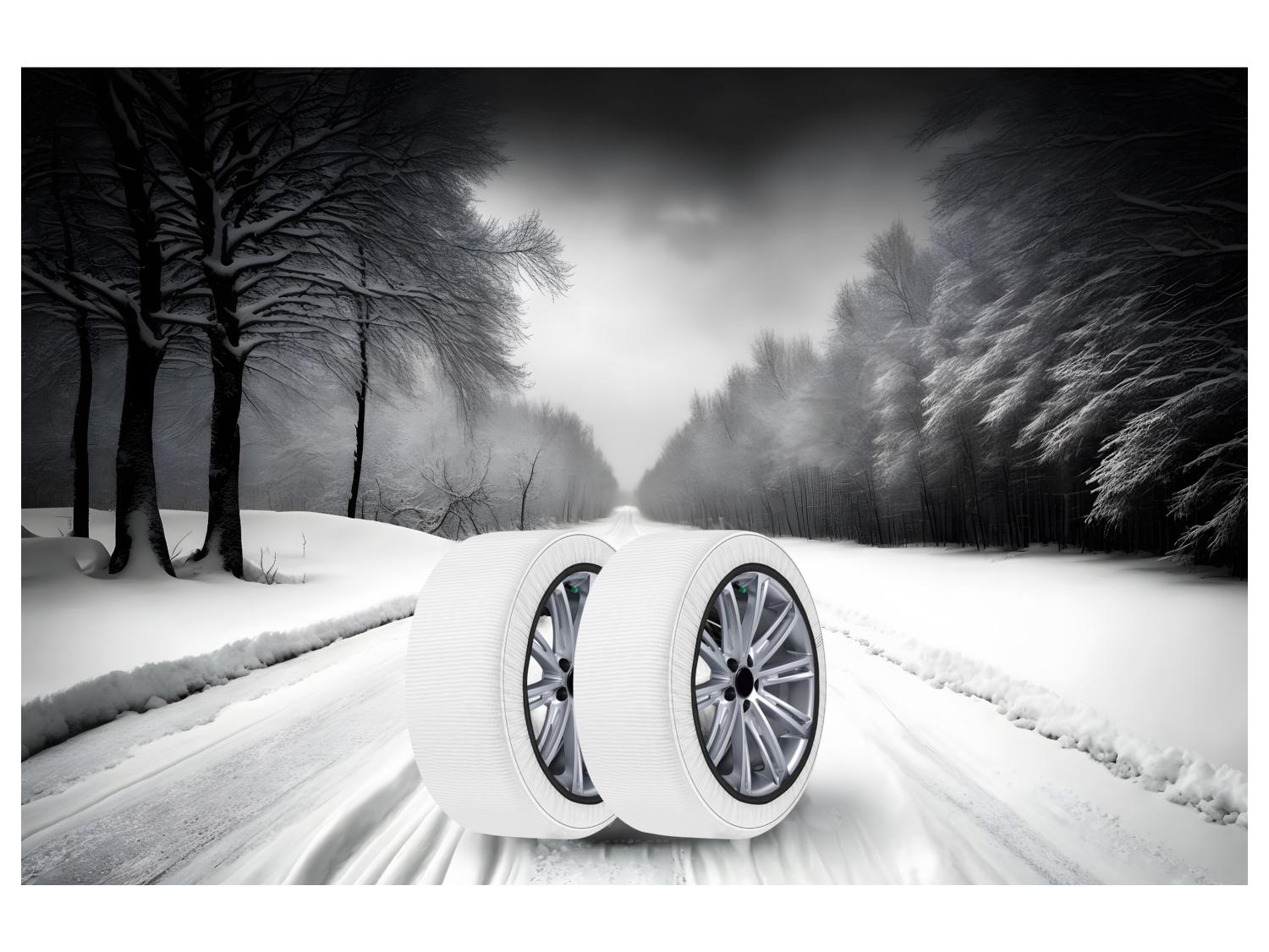 START Schneesocken Größe S - Alternative Zu Schneeketten Für Auto SUV