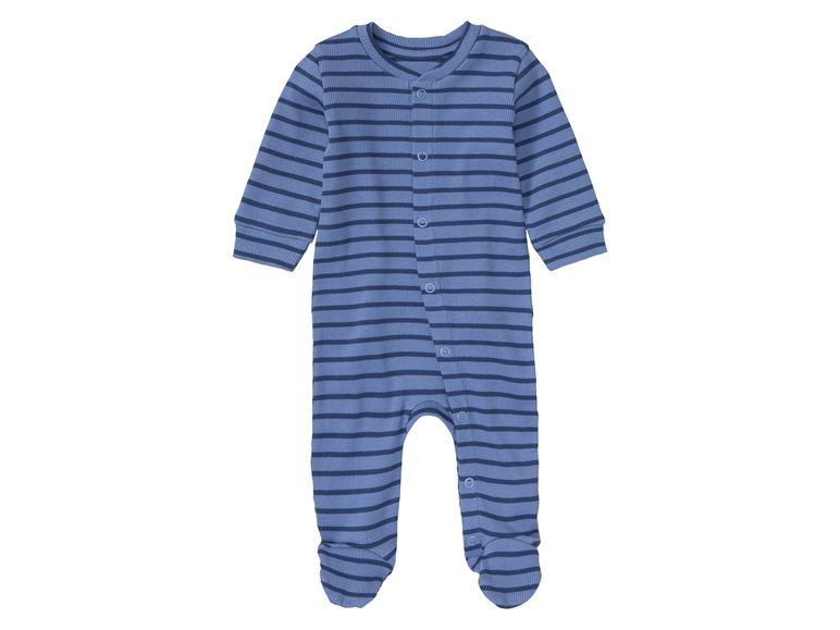 Gehe zu Vollbildansicht: lupilu® Baby Jungen Schlafoverall aus reiner Bio-Baumwolle - Bild 2
