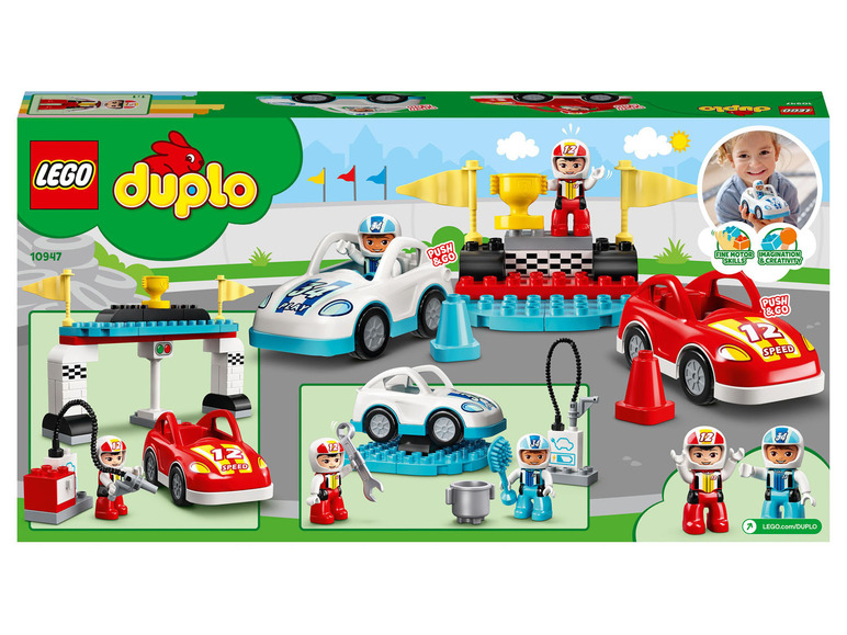 Gehe zu Vollbildansicht: LEGO® DUPLO® 10947 »Rennwagen« - Bild 13