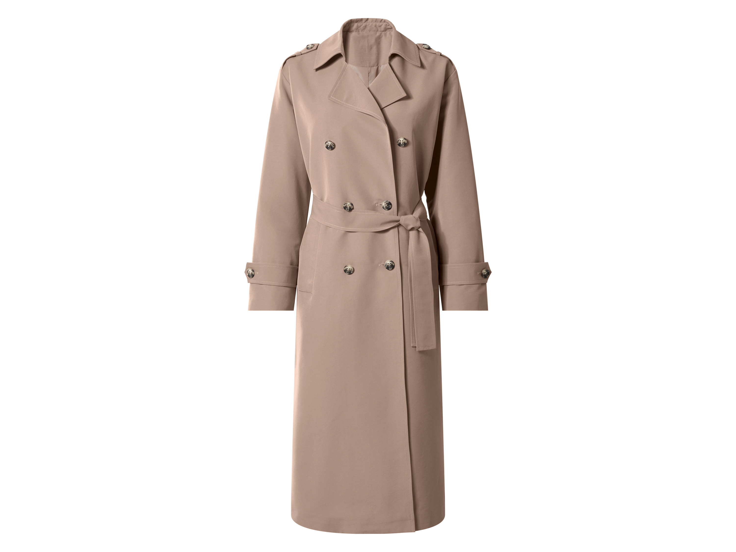 ESMARA® Damen Trenchcoat (Beige, XS(32/34))