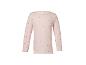 Rosa Langarmshirt für Kinder mit roten Punkten
