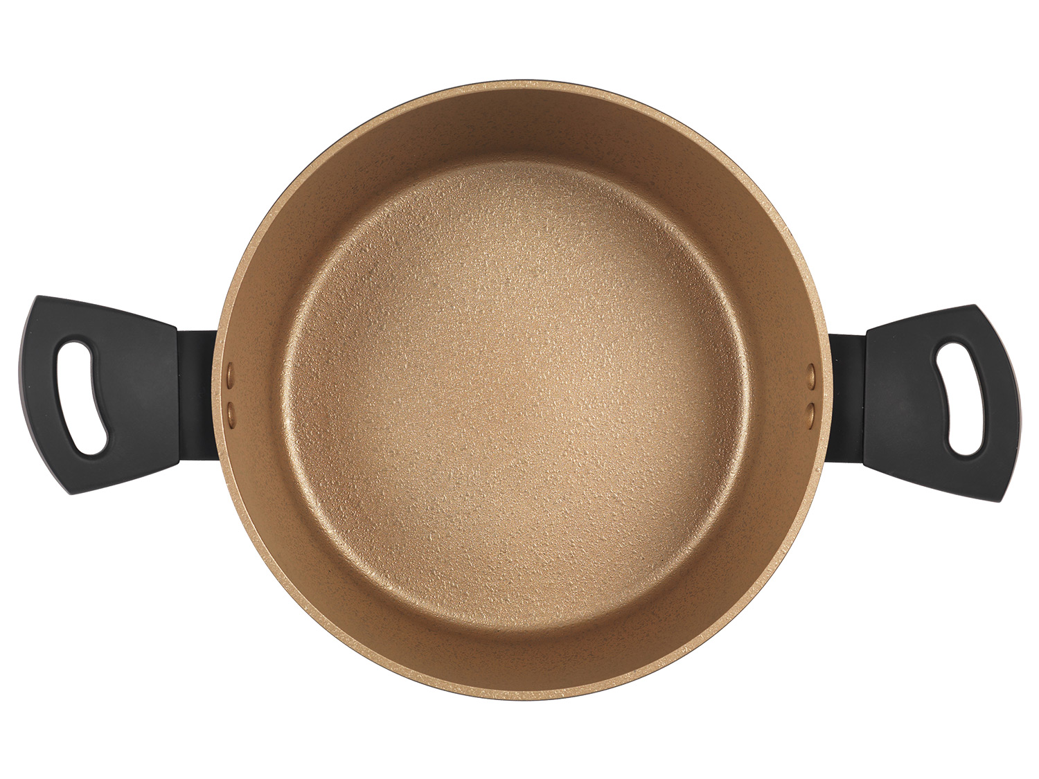 Thumbnail - Russell Hobbs Aluminium Topf Opulence Collection Schwarz/Gold (24cm)