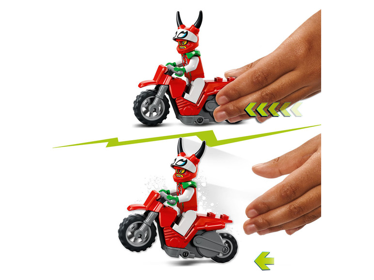 Gehe zu Vollbildansicht: LEGO® City 60332 »Skorpion-Stuntbike« - Bild 5