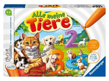 Ravensburger - Ravensburger TipToi Spiele (Alle meine Tiere)