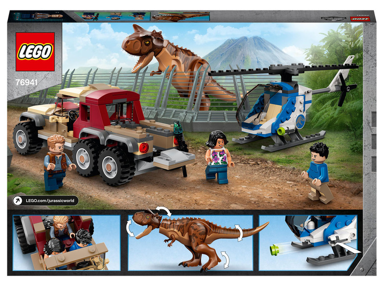 Gehe zu Vollbildansicht: LEGO® Jurassic World™ 76941 »Verfolgung des Carnotaurus« - Bild 8