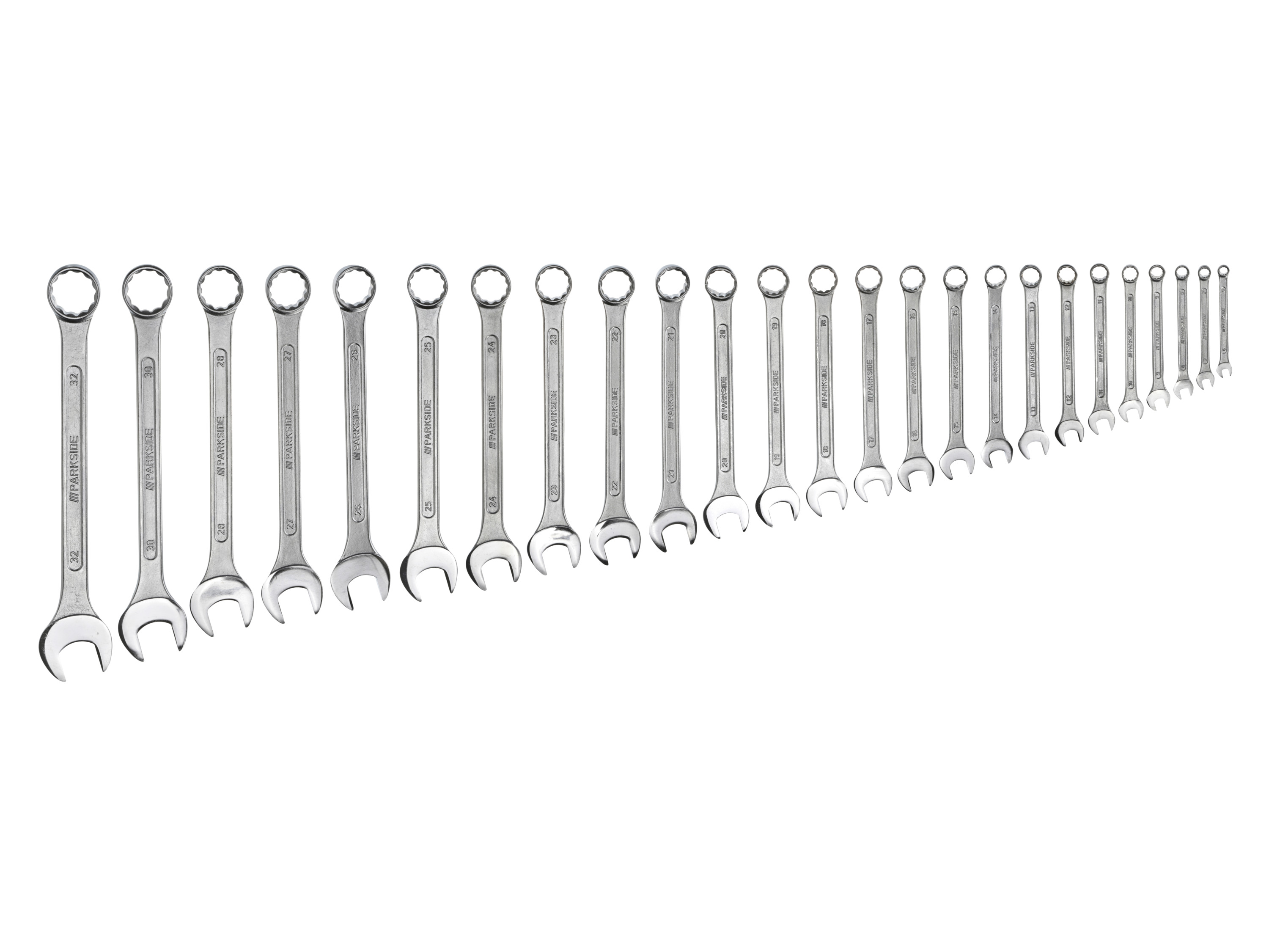 Thumbnail - PARKSIDE® Gabelringschlüssel-Satz, 25-teilig