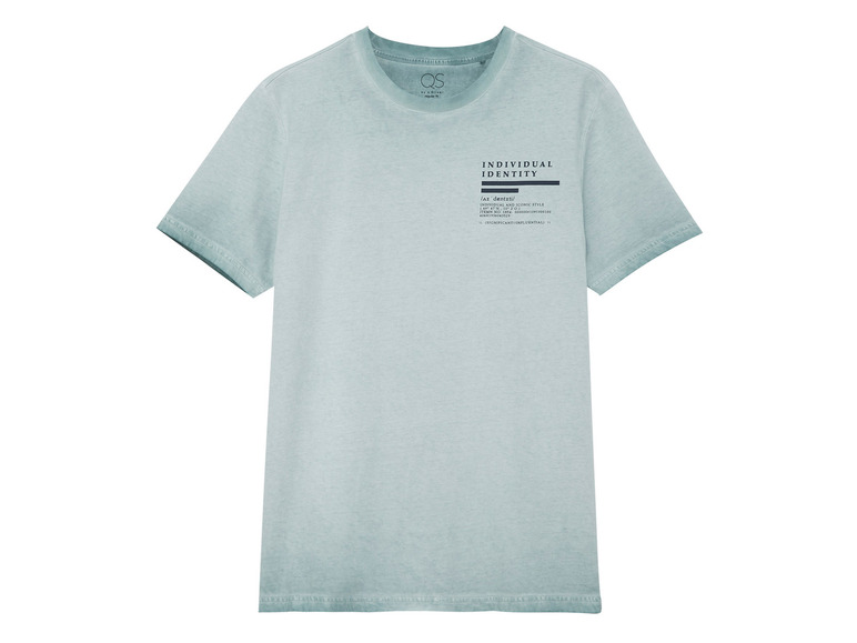 Gehe zu Vollbildansicht: QS by s.Oliver Herren T-Shirt aus reiner Baumwolle - Bild 2