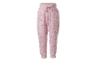 Rosa Mädchen-Jogginghose mit Schleifenmuster