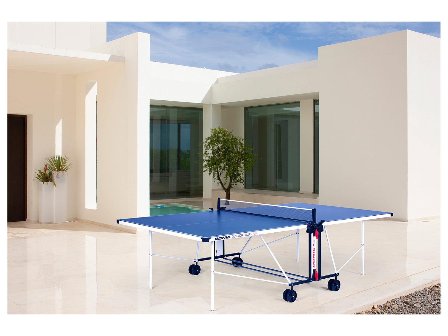 Thumbnail - DONIC Tischtennisplatte Roller Outdoor Fun""