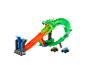 Grüne Drachen-Monster-Truck-Strecke mit zwei Monster Trucks.
