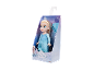Die Eiskönigin Elsa Puppe in Box, mit blauem Kamm und Erstickungsgefahr-Warnung.