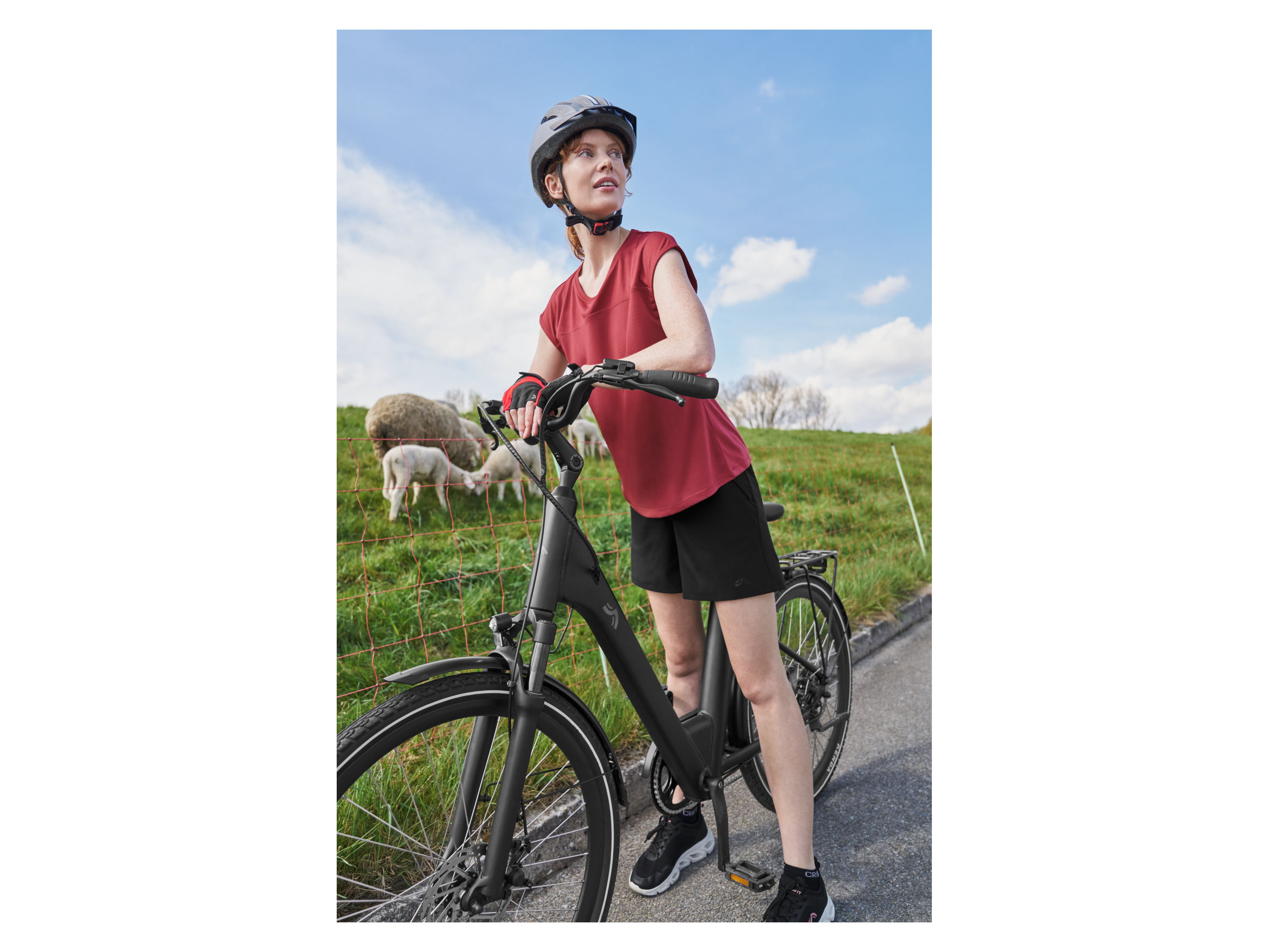 Thumbnail - CRIVIT Damen Funktionsshirt, schnelltrocknend (orange, XS(32/34))