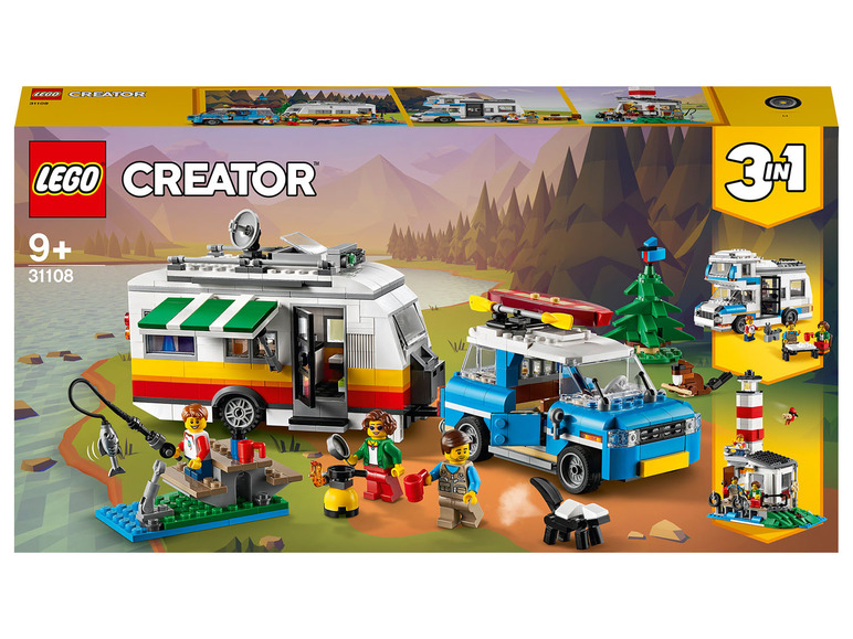Gehe zu Vollbildansicht: LEGO® Creator 31108 »Campingurlaub« - Bild 1