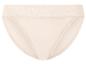Heller Damen-Slip mit Spitzenbesatz