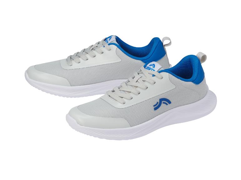 Paar Crivit Sneaker in Grau und Blau.