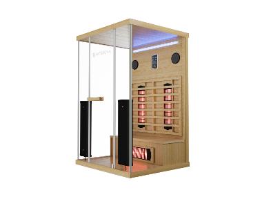 ARTSAUNA Infrarotkabine »Göteborg 90«, mit Vollspektrumstrahlern