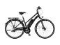 Ein schwarzes Fischer Viator ETD 2206 E-Bike mit NEX-E25-Gabel.