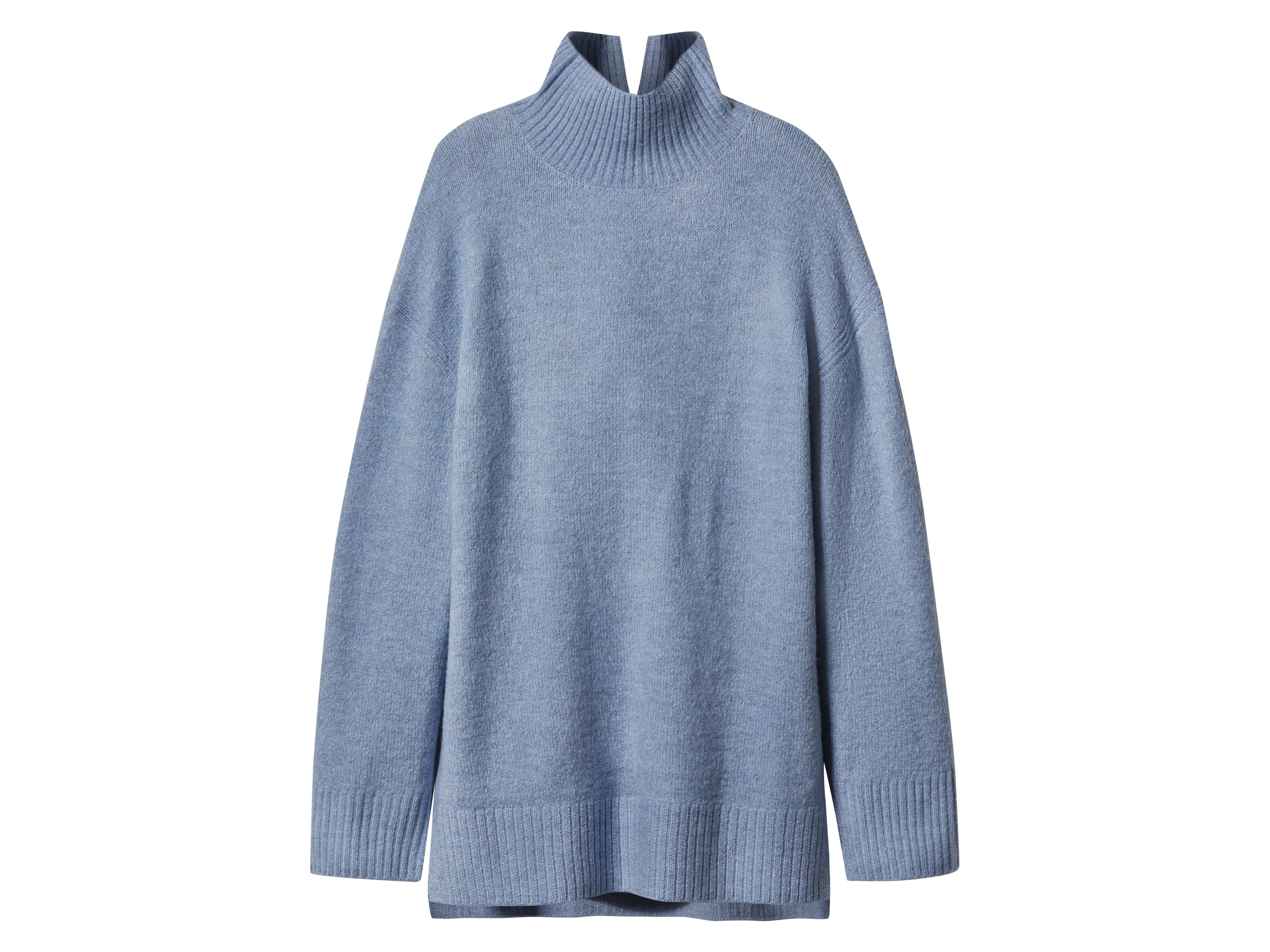 ESMARA® Damen Strickpullover (Blau, L(44/46))