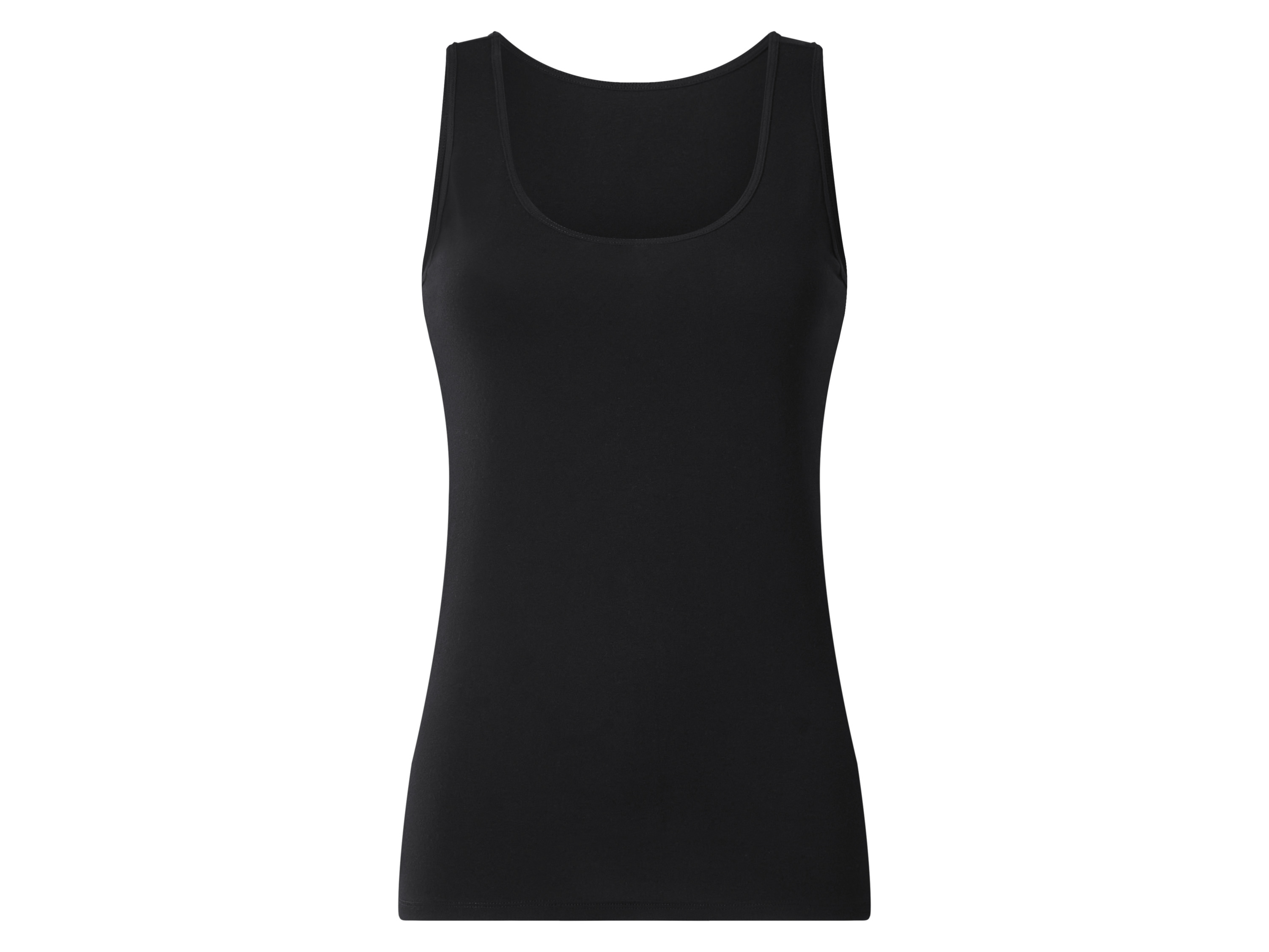 Thumbnail - esmara® Damen Achselhemd 3er (Schwarz/weiß, L(44/46))