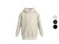 Beiger Hoodie mit Kängurutasche, mit Farboptionen: Beige, Marineblau und Schwarz.
