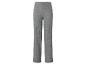 Graue Strickhose mit Rippenmuster