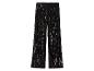 Schwarze Paillettenhose