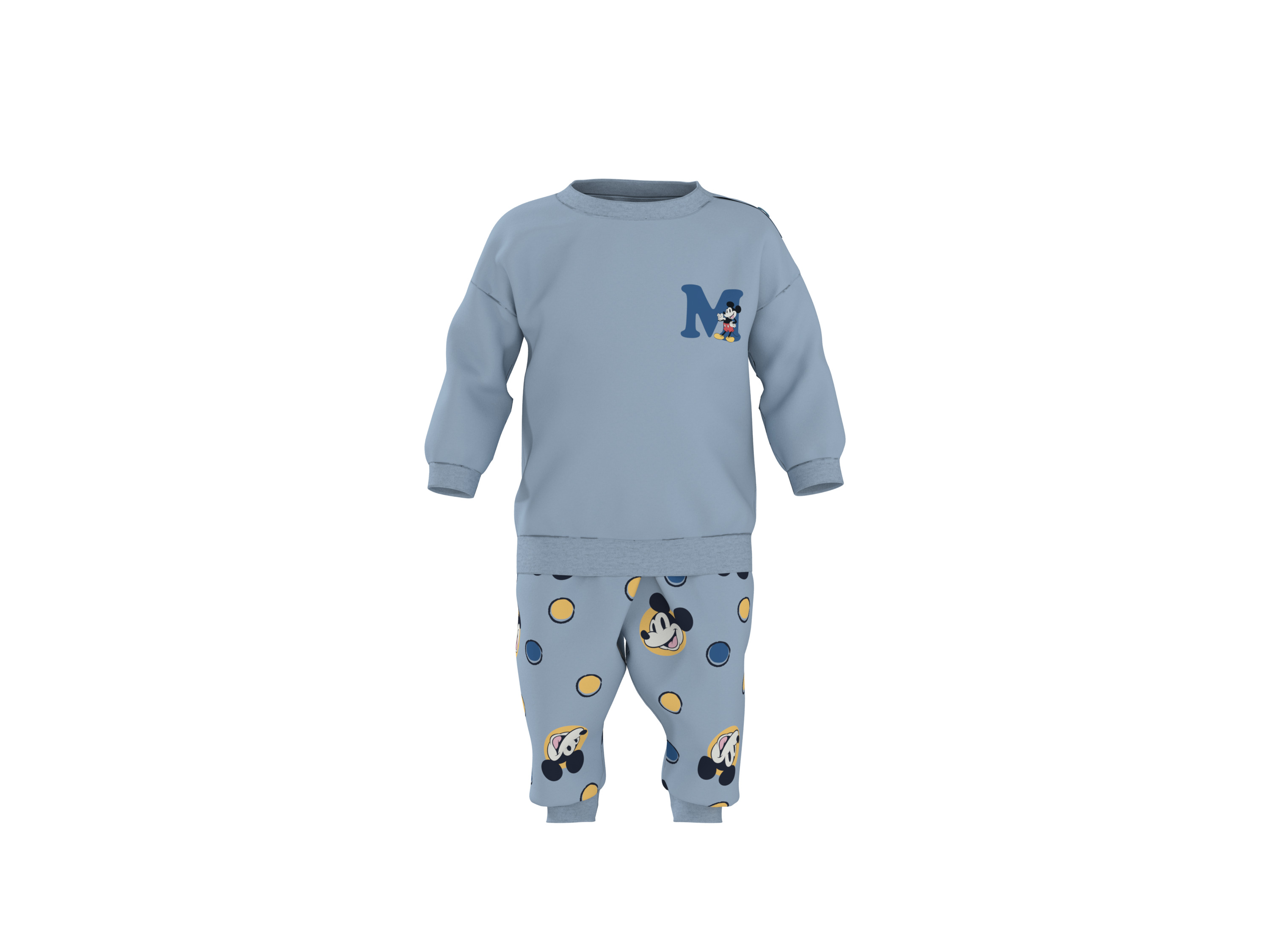 LUPILU® Baby Sweatanzug (MIckey, 74/80)