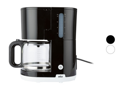 BRAUN Filter Kaffeemaschine »KF1100BK«, 1000 W, OptiBrew System