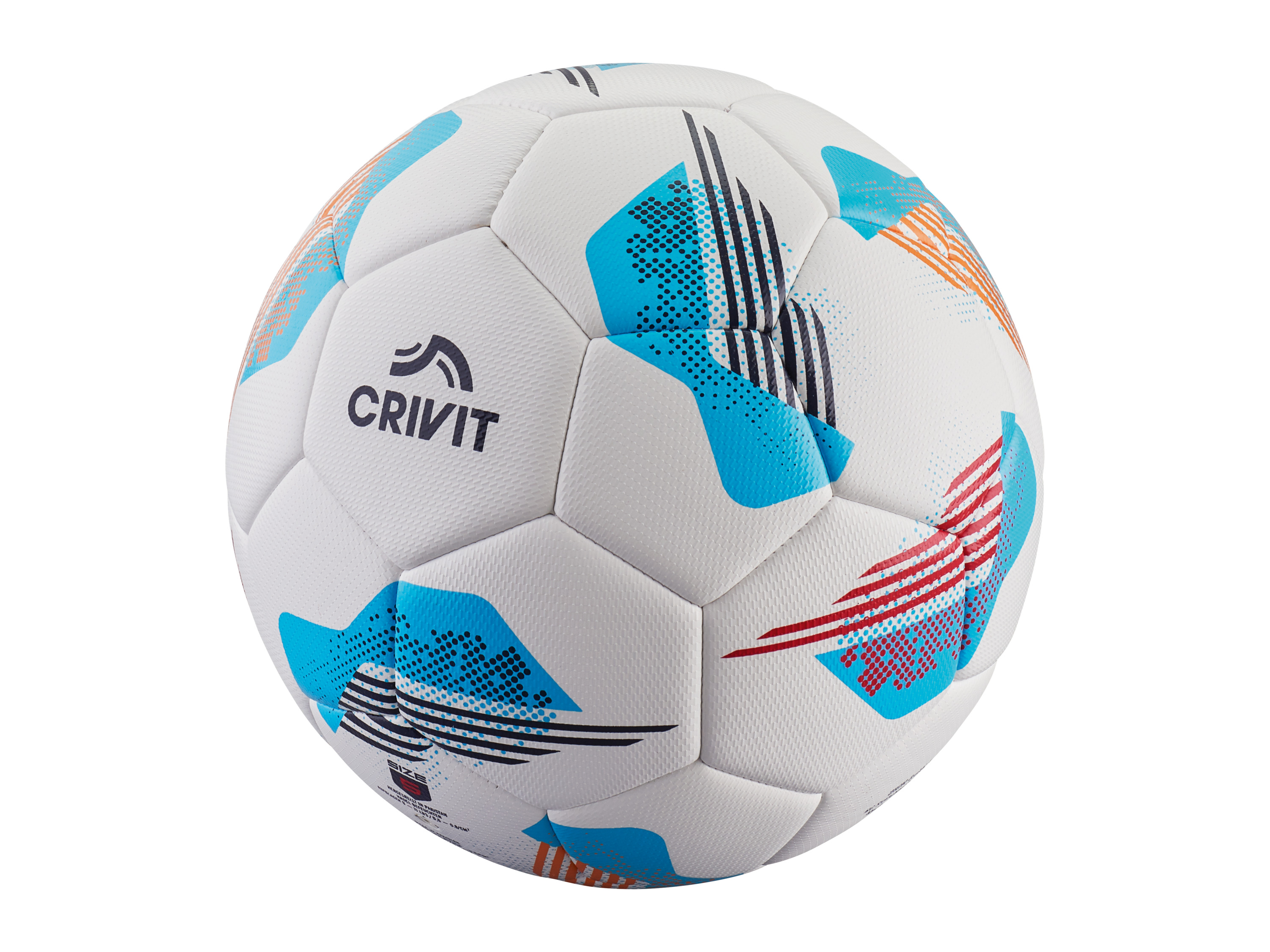 CRIVIT Fußball Hybrid (gr. 5/blau)