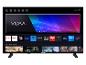 Ein Telefunken Smart-TV, der Streaming-Apps wie Netflix, YouTube, Disney+ und Amazon Prime Video anzeigt.
