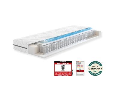 f.a.n. 7-Zonen-Gelart-Tonnentaschenfederkern-Matratze Solina Top T