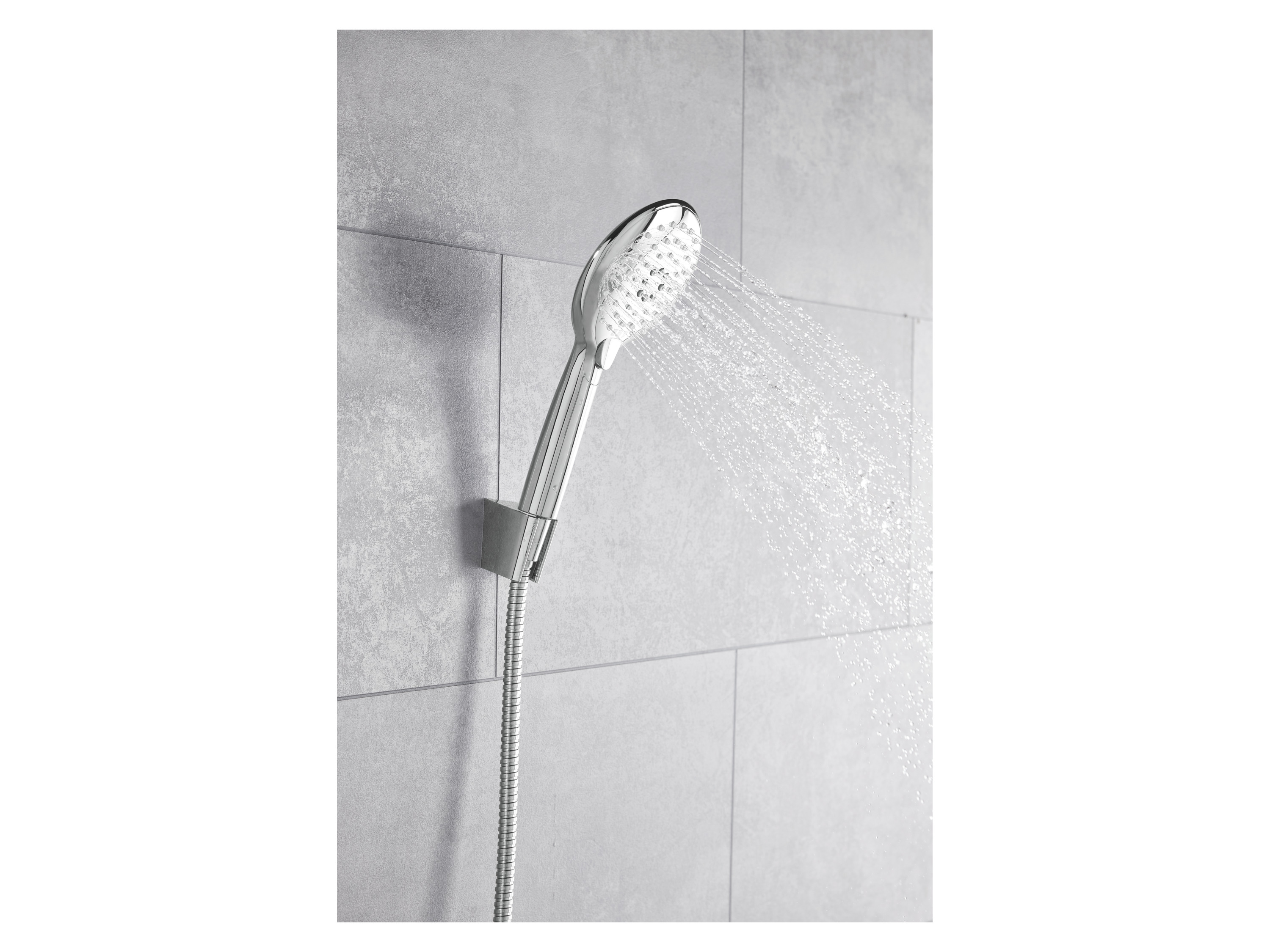 Thumbnail - LIVARNO home Handbrauseset mit Wechselschalter (Rund)