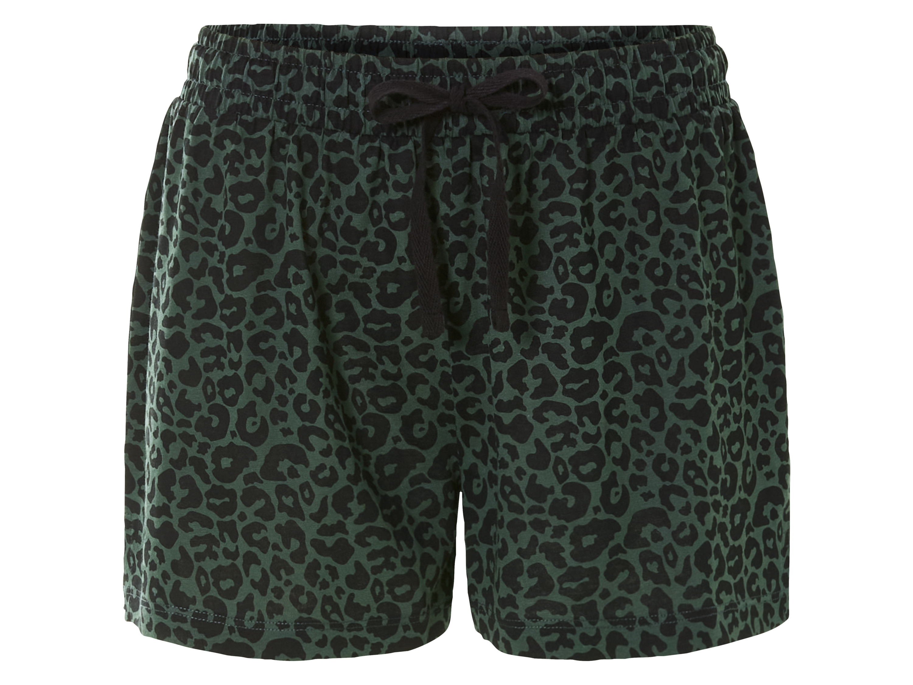 Thumbnail - esmara® Damen Shorty Pyjama (grün/schwarz, XS(32/34))