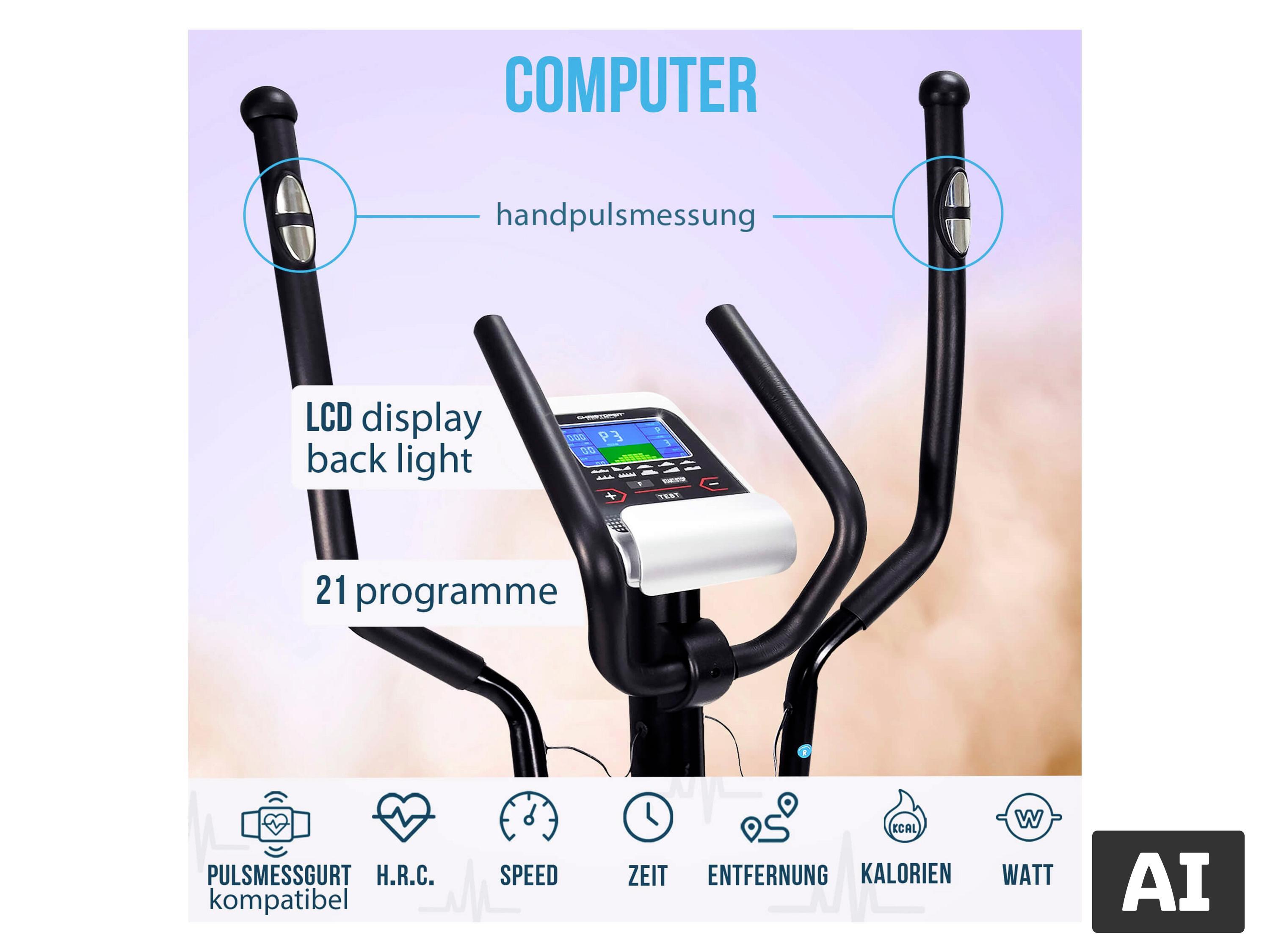 CHRISTOPEIT »AX 8000« Crosstrainer Ergometer – Bild 4 von 4