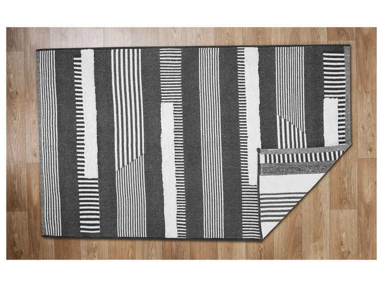 Gehe zu Vollbildansicht: LIVARNO home Baumwollteppich, 120 x 180 cm - Bild 11