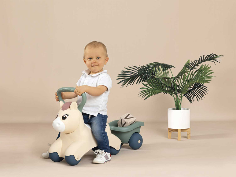 Gehe zu Vollbildansicht: SMOBY Baby Pony Rutscher, mit Anhänger - Bild 3