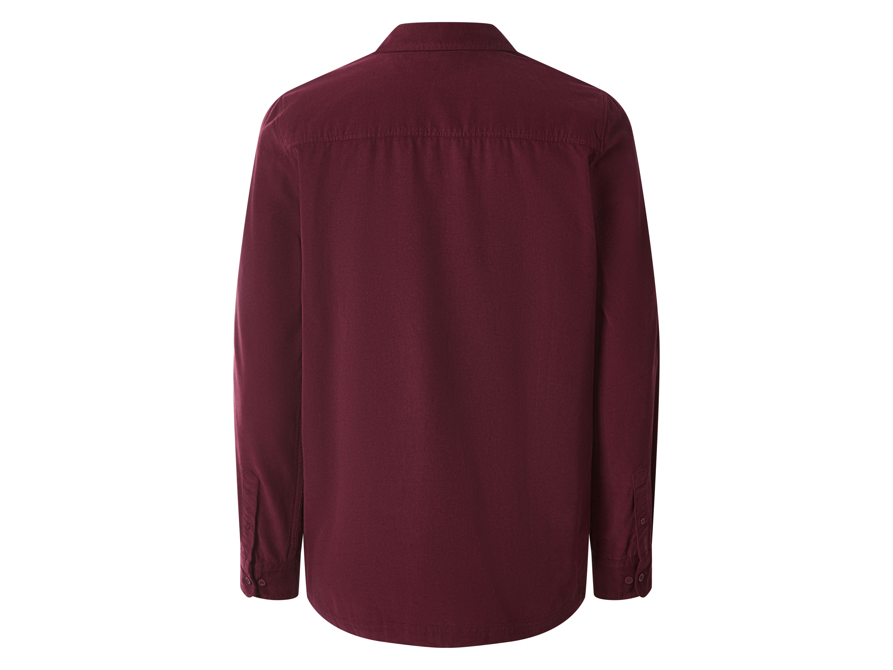 Thumbnail - esmara Men Herren Freizeithemd Cord (Bordeaux, L (41/42))