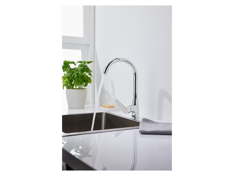 Gehe zu Vollbildansicht: LIVARNO home Küchenarmatur, mit Eco-Click-Wassersparfunktion - Bild 3