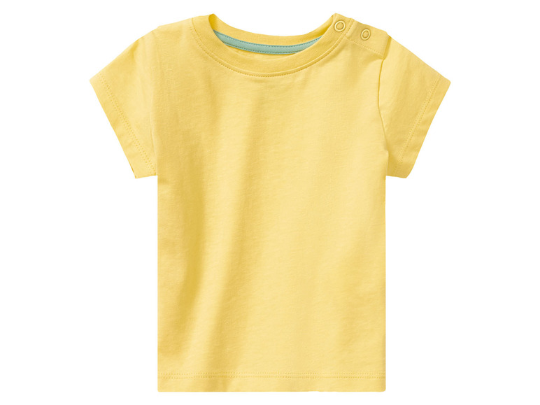 Gehe zu Vollbildansicht: lupilu® Baby T-Shirt, reine Bio-Baumwolle, 3er Set - Bild 4