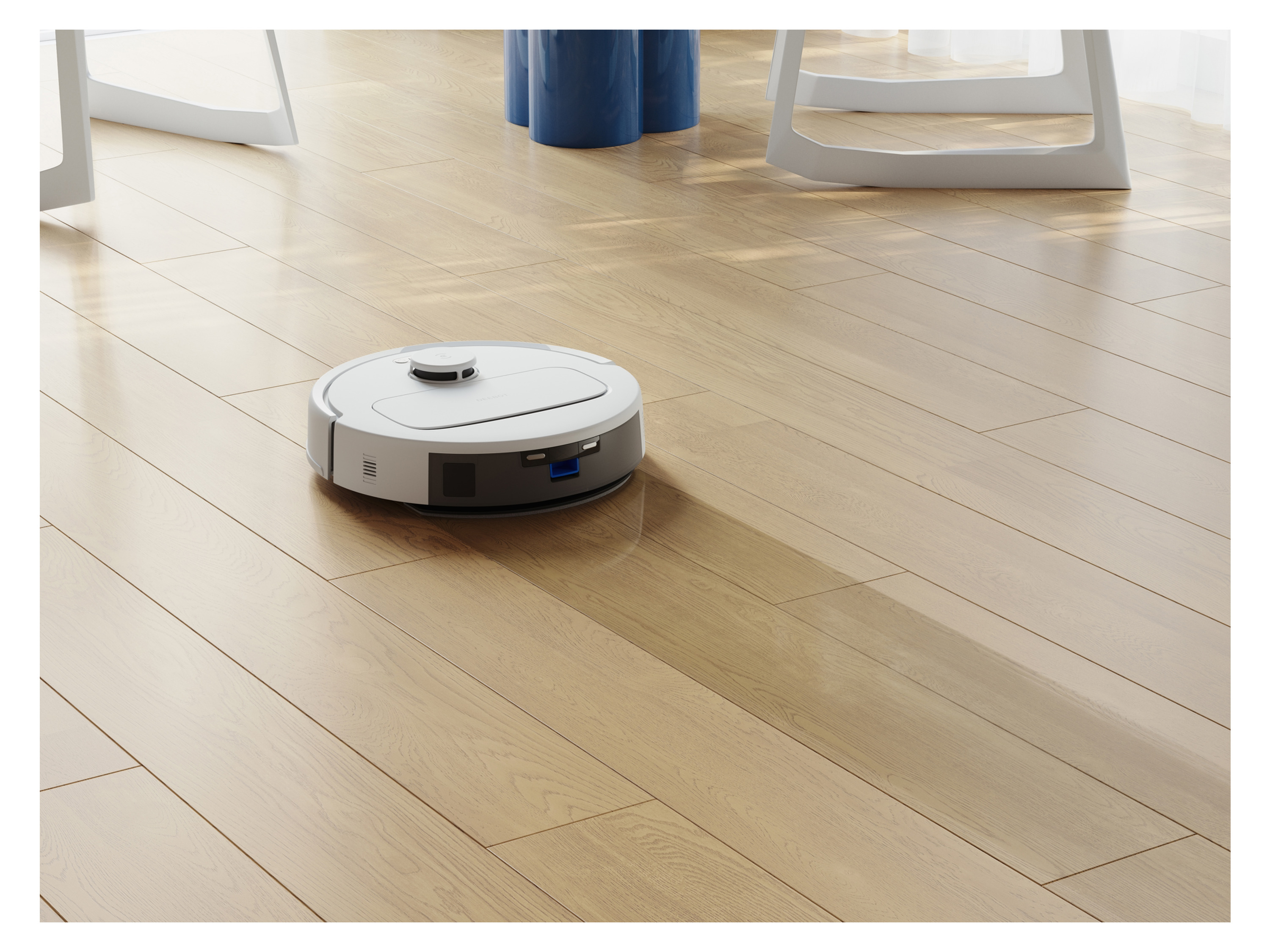 Thumbnail - ECOVACS Saug- und Wischroboter »Deebot N20e«, inkl. ZeroTangle Bürste mit Kammmodul