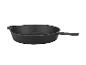 GSW Black Iron BBQ Pfanne 26cm aus Gusseisen, von der Seite gesehen