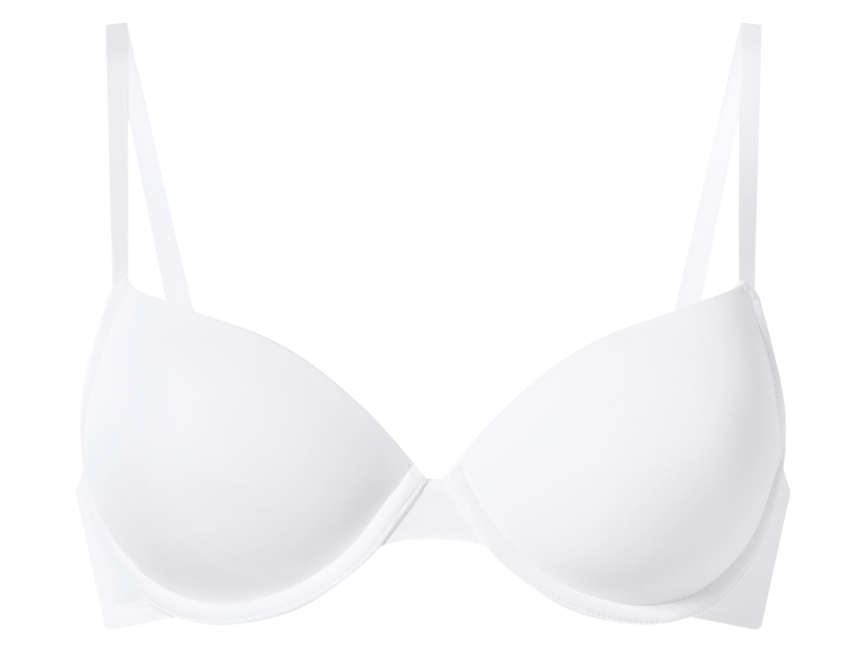 Thumbnail - esmara® Damen Bügel BH gepaddet, 2 Stück (Blau/Weiß, 85b)