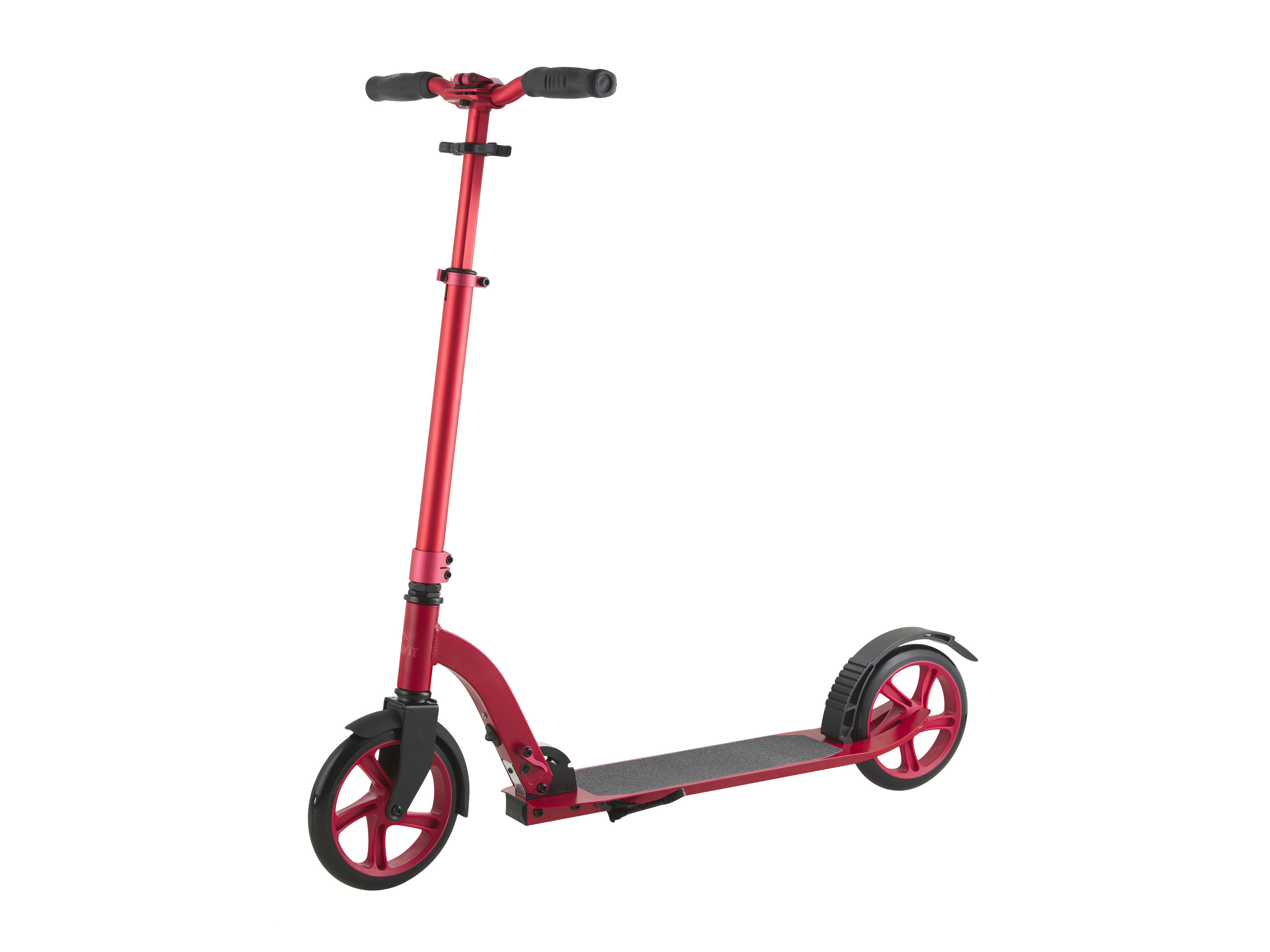 CRIVIT Aluminium-Scooter Big Wheel (Rot) | 04334036094532
