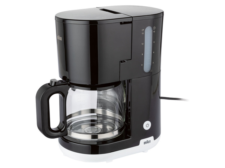 Gehe zu Vollbildansicht: BRAUN Filter Kaffeemaschine »KF1100BK«, 1000 W, OptiBrew System - Bild 3