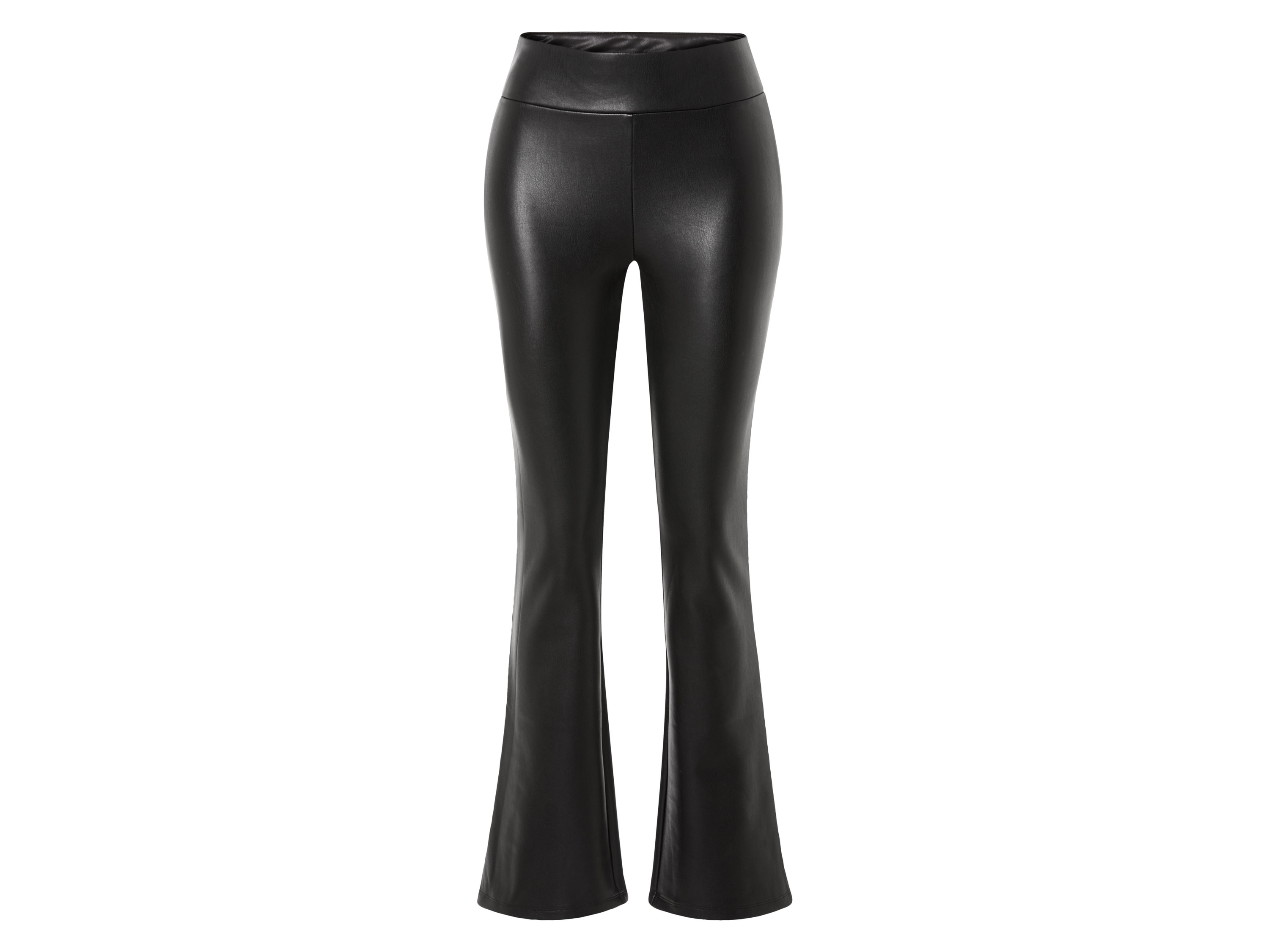 esmara® Damen Leggings Lederoptik (Schlaghose, 40)““ | dass ein Textil- oder Lederprodukt auf mehr als 300 Schadstoffe geprüft wurde. Hohenstein Das passt perfekt Das Prüfinstitut Hohenstein führt seit rund 60 Jahren Reihenmessungen und Studien zur Erfassung der Körpermaße durch. Mit Nutzung der 3-D-Bodyscannertechnologie werden die realen Körperformen visualisiert und in verlässliche Größentabellen umgerechnet.““