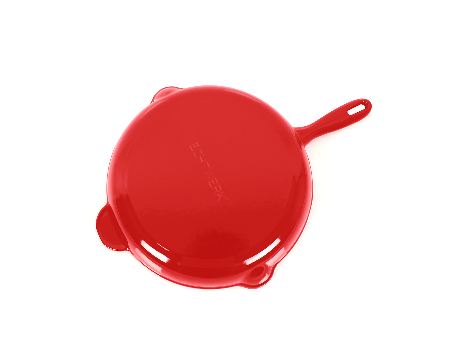 Thumbnail - ECHTWERK Gusseisen Bratpfanne (Rot)