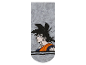 Graue Socken mit Goku aus Dragon Ball Z.