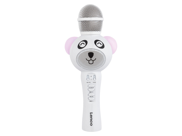 Gehe zu Vollbildansicht: Lenco Kinder-Karaoke-Mikrofon »BMC-120« in Bären-Optik - Bild 10